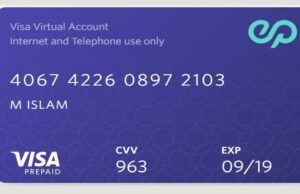 How to Create Free Virtual VISA Card on Entropay?