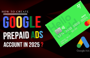 How to Create Google Prepaid Ads Account with Virtual Master Card in 2025 ? How to Create Google Prepaid Ads Account with Virtual Master Card in 2025